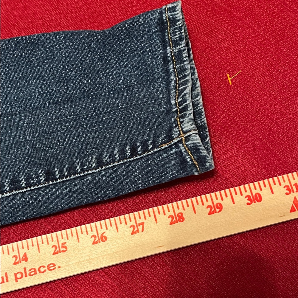 Madewell Dark Blue high riseWomen's Skinny Jeans 30 tall - Picture 5 of 6